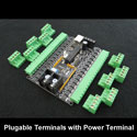 Plugable Terminals with Power Terminal