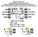 2 channel level shifter, spi, pixels