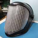 Custom LED Matrix visor